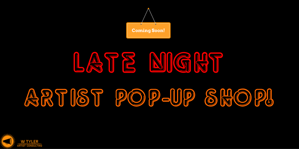 Introducing: The Artist Pop Up Shop!